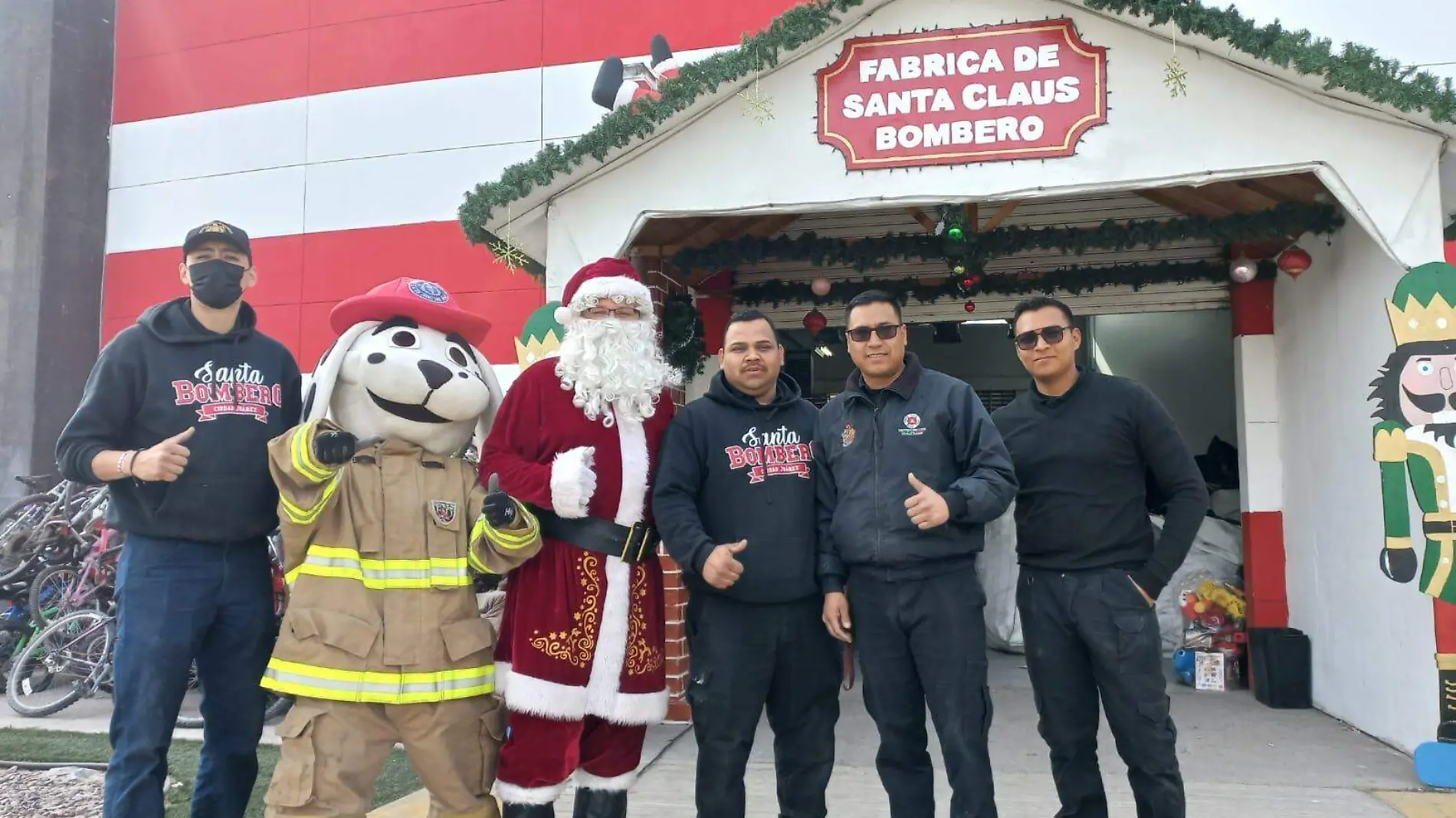 santa bombero